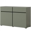 Komoda CROSI 45 zielony / czarny
